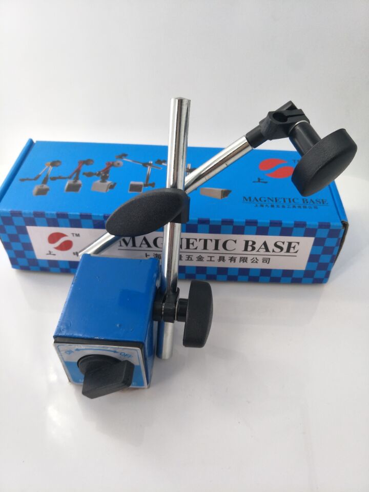 上申CZb-6A机械磁力大表座百分表磁性强力杠杆百分表座支架强磁坐