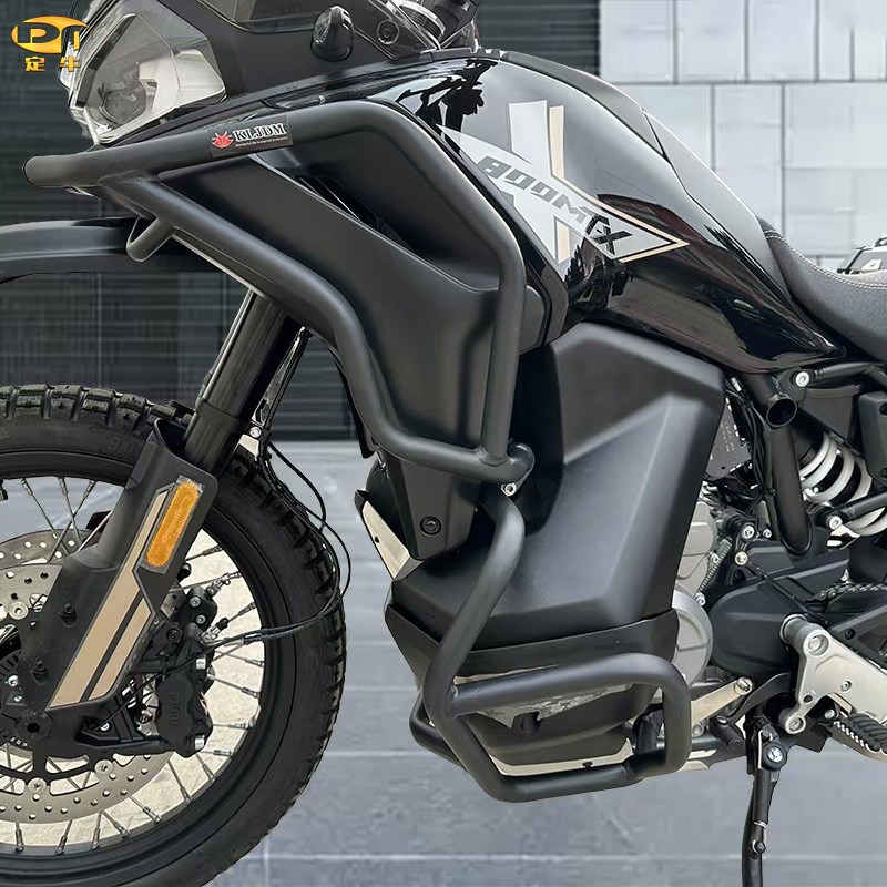 适用春风80h0MT三箱改装保险杠上护杠发动机保护杆防摔杠