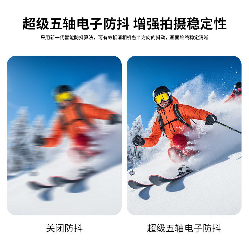 3840P执法记录仪运动相机4K高清Vlog录音笔WiFi带录像DV录音功能