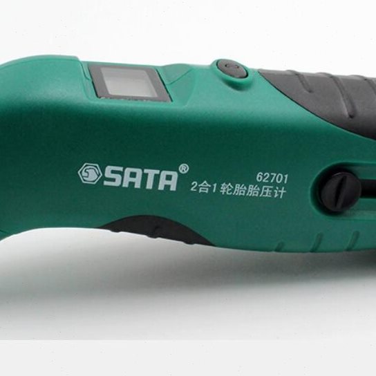 世达工具 SATA 2合1轮胎胎压计/汽修汽保胎压气压测量工具 62701