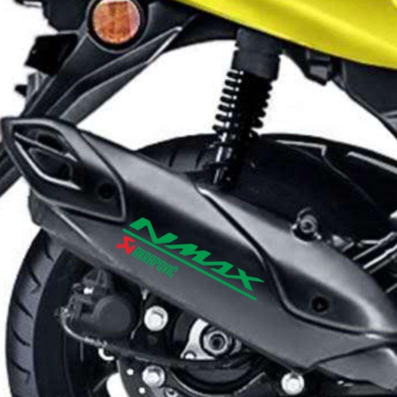 个性摩托车贴花适用雅马哈NMAX155贴纸创意排气反光贴潮流车身贴