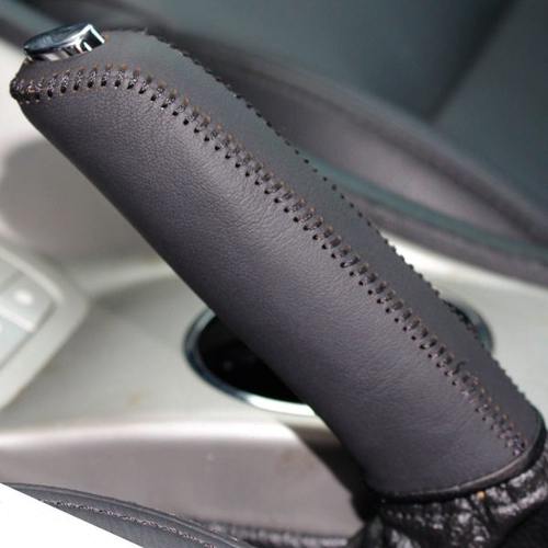 徐记  雪铁龙手缝真皮手刹套 C5 C4L 世嘉 C4专车专用改装Brake