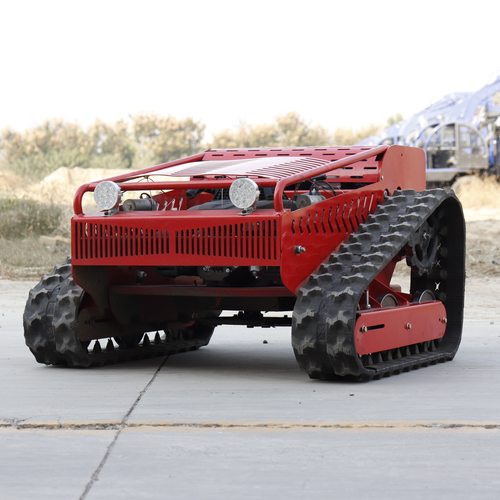 农场除草履带式割草机 智能遥控微小型除草机 果园开荒迷你剪草机