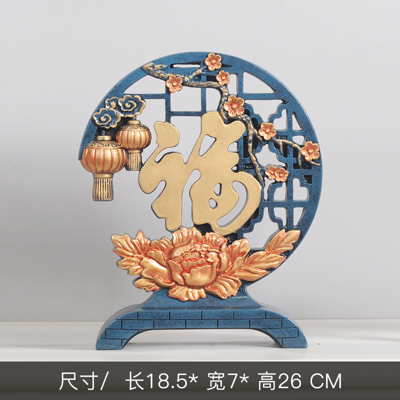 现货招财创意四季家居装饰摆w件欧式玄关酒柜客厅电视柜办公室结