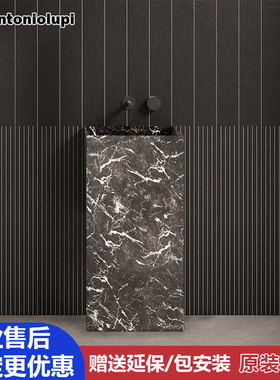 antoniolupi安东尼奥卢比NABATEI超薄方形大理石面盆柱盆NABT4085