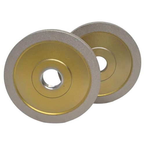 金刚石砂轮e钎焊平行合金磨刀机砂轮高硬度不掉砂磨钨钢陶瓷铣刀