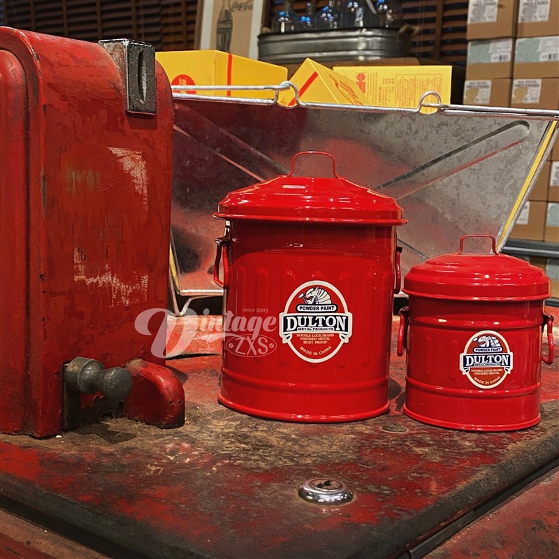 宅小生 DLO金属收纳罐 桌面垃圾桶笔L筒杂物罐多色分类罐铁桶