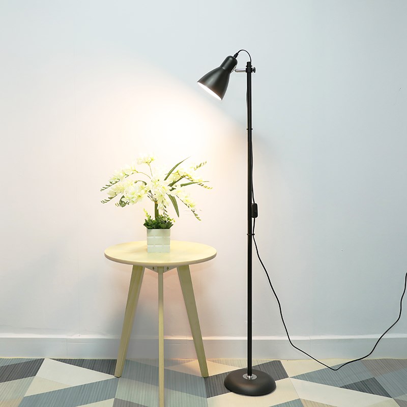 阅读双头书房立式台p灯 卧室客厅遥控北欧简约网红落地灯