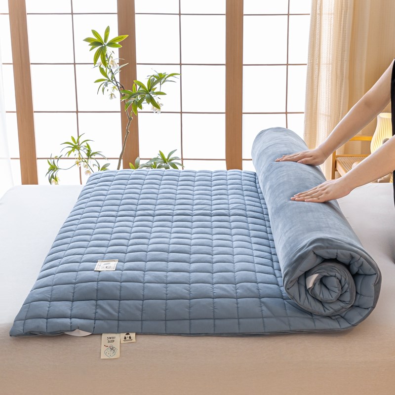 新疆棉花垫被褥子床垫软垫家用加厚可H拆洗床褥宿舍学生单人床铺