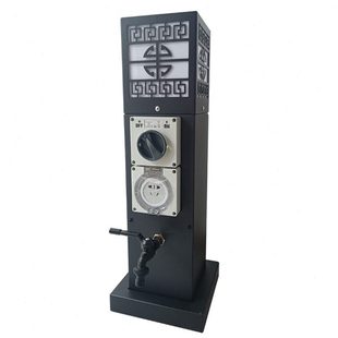 户外插座灯柱 户外水电桩 取电桩 庭院水电桩 营地水电桩