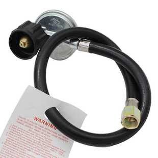 5FT北美垂直入气烤炉连接管减压阀转3 8内螺纹接头取暖器配件