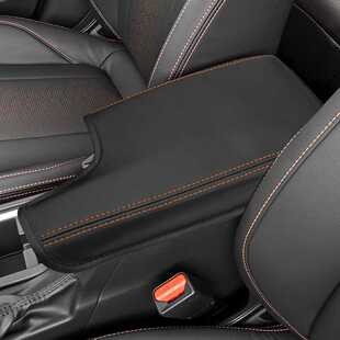 专车专用斯巴鲁翼豹lmpreza-crosstrek2018-2023皮革扶手箱垫