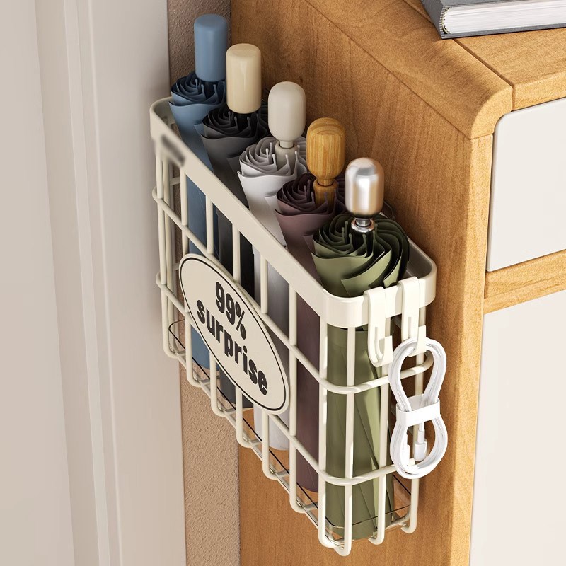 雨伞收纳架家用门口挂放伞架挂z钩伞置物架壁挂式神器磁吸雨伞架