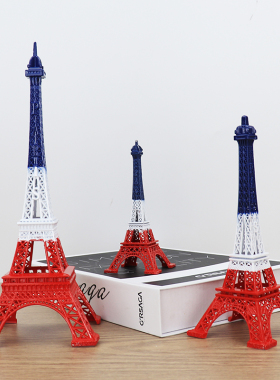 法国巴黎埃菲尔铁塔摆件模型创意生日礼物小工R艺品客厅酒柜装饰