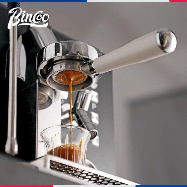 5Bo把手in改装58mm4/萃取意式咖啡机配件底oc不锈钢301镂空手柄无