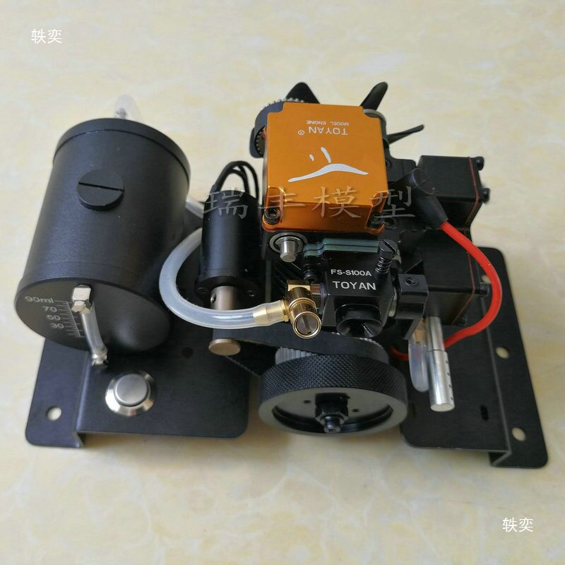 TOYAN拓阳四冲程甲醇发动机汽油引擎模型动力微型迷你一键启动图片