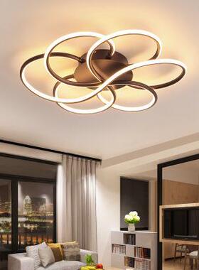 北欧客厅灯圆形温馨浪漫书房儿童灯具LED卧室创意吸顶灯现代简约