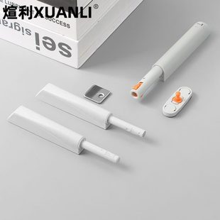 柜门反弹器按压式 自动磁吸免拉手隐形回弹器抽屉橱柜衣柜门弹力器