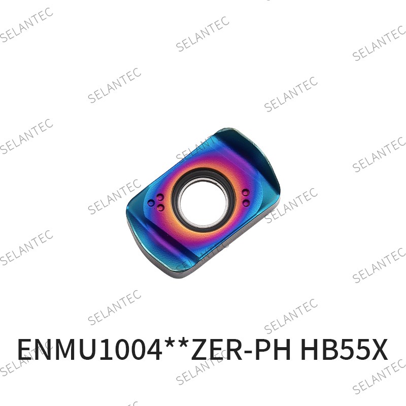 蓝纳米数控铣刀片ENMzU100412 HB55X
