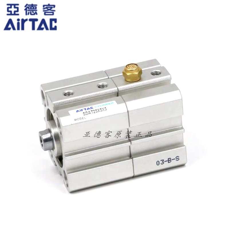 亚德客SDAT12 16 20 25 32 4y0 50 63 80 100X10X5S复动多位置气