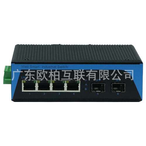 aopre(欧柏互联)H628GWS工业级WEB管理千兆2光4电8电4光6电导轨