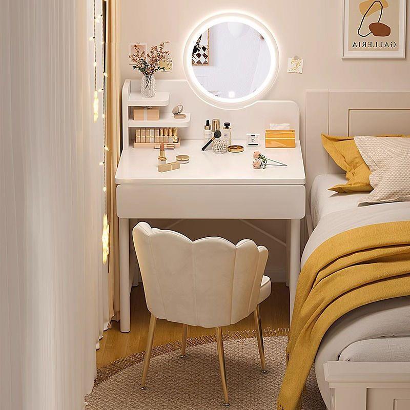 梳妆台卧室化妆桌小户型现代简约2024新款化妆台一体床头简易桌子