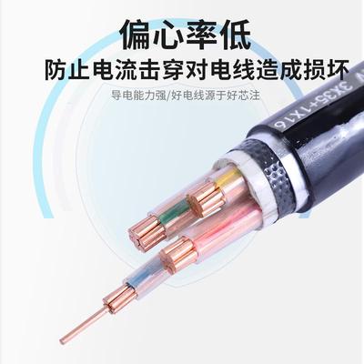 YJV铜芯聚氯乙烯绝缘聚氯乙烯护套电力电缆3.16电力电缆铜芯