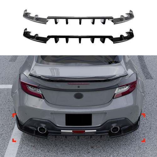 适用丰田GR86斯巴鲁BRZ2022+后唇尾唇扰流板小包围外饰改装