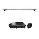 频闪警示信号灯塔车顶灯条超薄LED爆闪灯8400 喇叭一体机1.8M