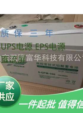 6-GFM-100免维护铅酸电池12V100AH太阳能UPS直流屏厦门科华蓄电池