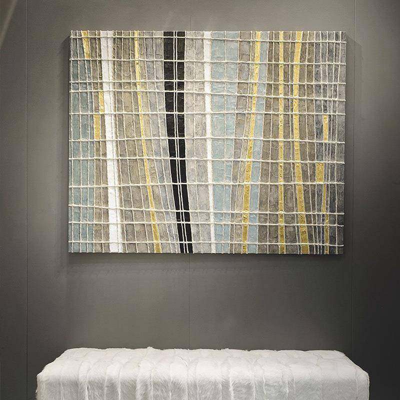 奶油风客厅家居装饰画高级感设计师款小众艺术软装挂画纯手绘油画