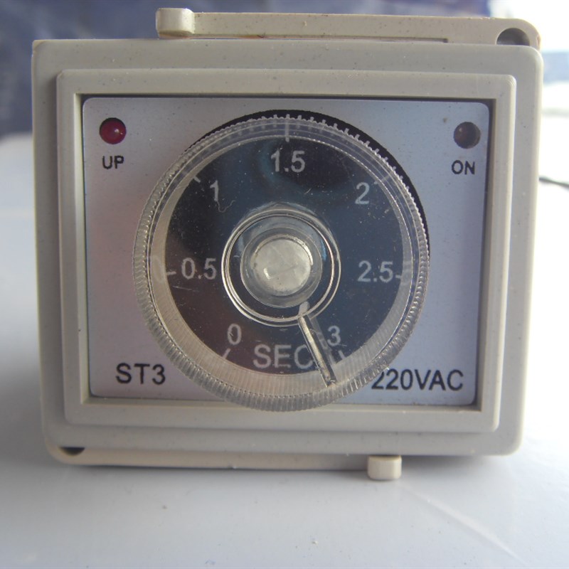 脚踏封口机时间调节器l三只角ST3  ST3线路板时间继电器 ST3线路