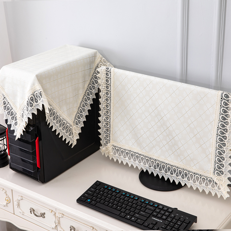 电脑显示器罩盖布监控屏幕盖布防尘巾24寸27寸32寸一体液晶屏幕罩