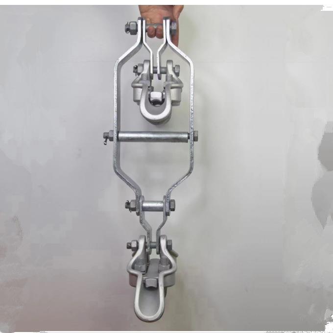 双悬垂线夹XTS-6034/400，线路用电力金具串有哪些型号