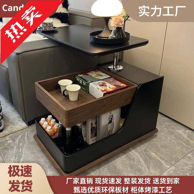 法式复古黑色移动边几可升降茶几边柜现代简约小户型客厅家用推车,玩具/童车/益智/积木/模型,其它,淘宝优惠券,粉丝福利购,淘宝优惠卷