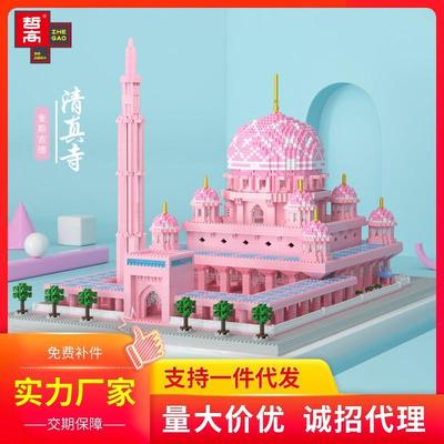 哲高乐子新品建筑系列雪景城堡成人高难度拼搭玩具积木LZ8188