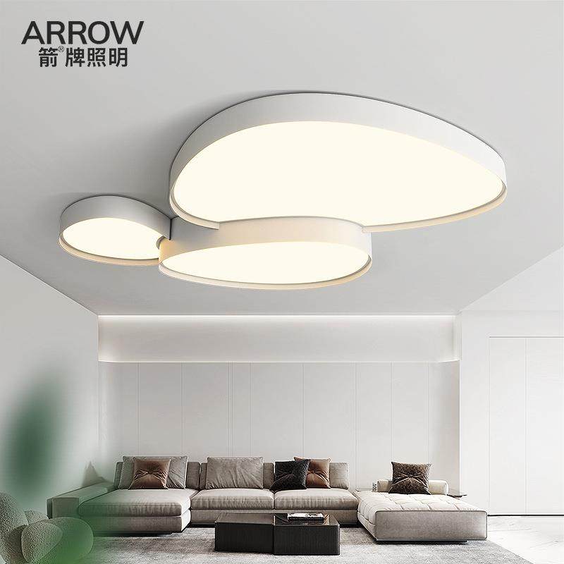 现代简约大气客厅灯led吸顶灯具卧室灯2023年新款奶油风餐厅主灯