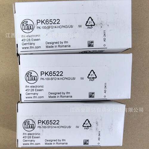 IFM/易福门 PK6522  压力传感器 进口液压冷却系统变送器  议价