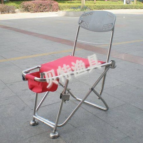 【贝特渔具】不锈钢 钓椅 钓凳 钓台