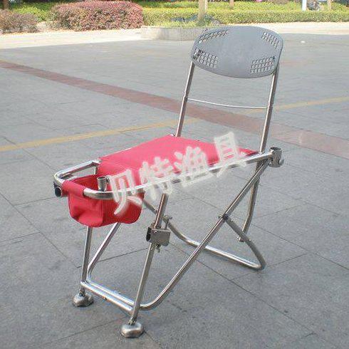 【贝特渔具】不锈钢 钓椅 钓凳 钓台