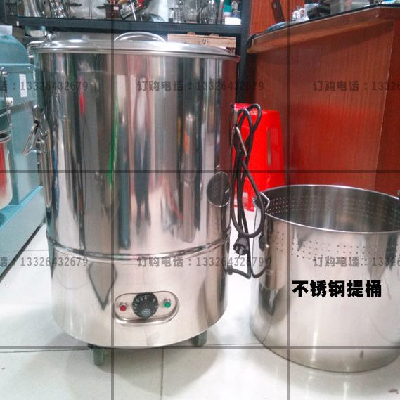 电热不锈钢恒温桶 插电保温饭桶 电热保温桶 保暖饭桶 汤桶405060