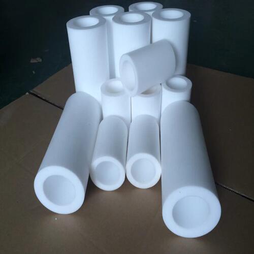 进口白色ptfe+gf15 铁氟龙加玻纤管 F4B聚四氟管GF30%棒加工定制