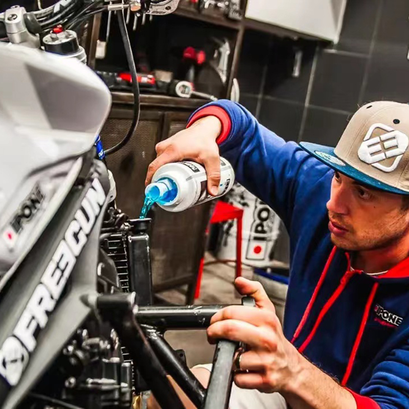 IPOE冷却液易宝能摩托引擎冷K却液水四季大排量山叶