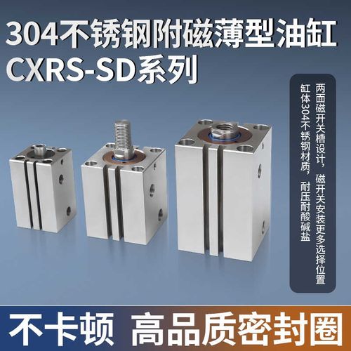 CM方形不锈钢带磁薄型油缸立式注塑模具F行程控制JO CXS-SD32