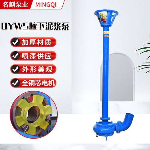 现货供应不堵塞电动油泵污泥泵 工业级不锈钢DYWS系列腋下泥浆泵