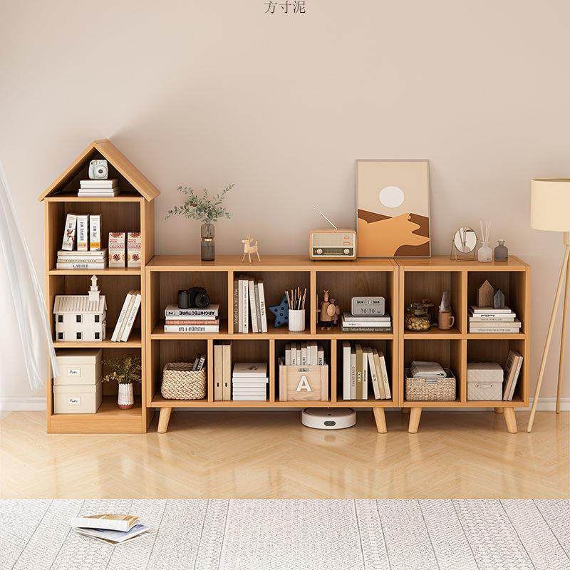 书柜简约防尘柜子展示柜书橱日式家用置物架储物柜落地书架,住宅家具,书架,淘宝优惠券,粉丝福利购,淘宝优惠卷