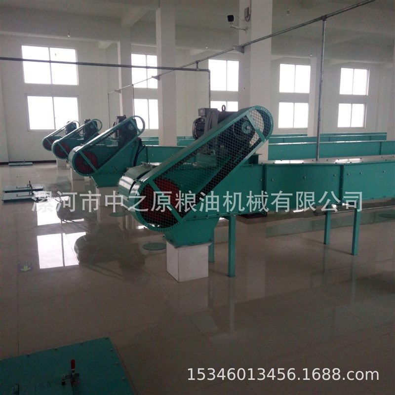 大型粮食加工成套设备 清理输送机器链P式刮板输送机高效