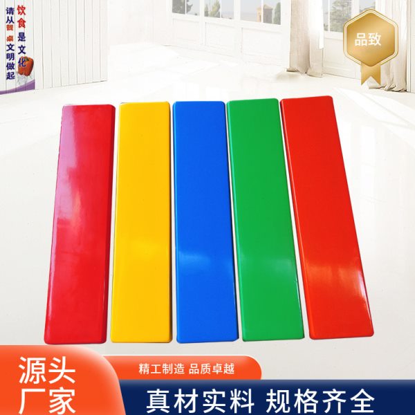 食堂餐厅连体玻璃钢餐桌椅配件长条凳面饭堂桌椅圆凳方凳长凳板面