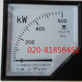 三相有功功率表 42L6-600KW 1000/5A 380V 42L6-W