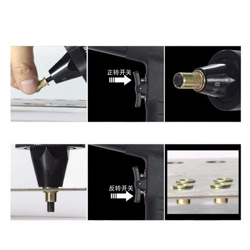 pkp气动拉铆i螺母枪拉铆抢拉卯拉姆枪平头螺母枪拉帽枪罗丝铆钉枪